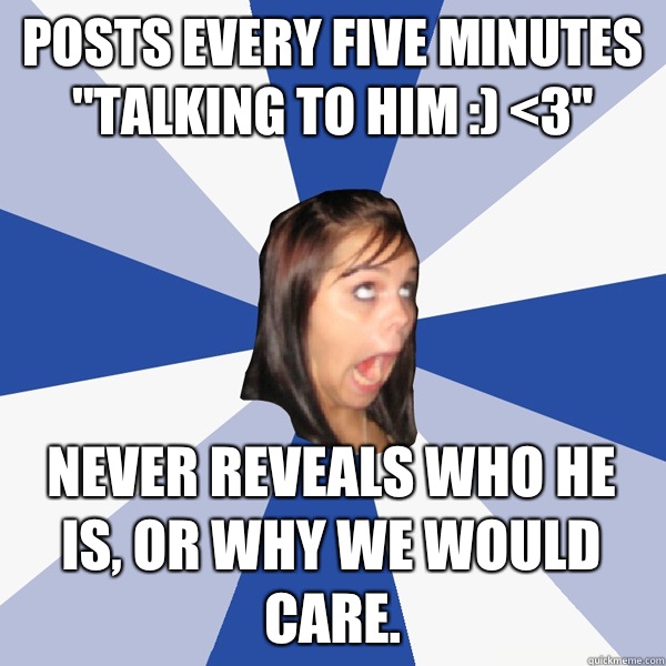 Posts every five minutes 