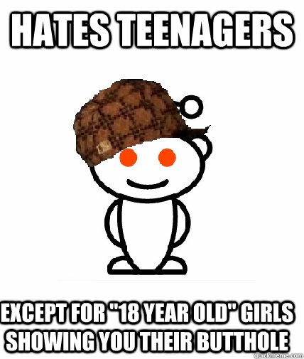 Hates teenagers Except for 