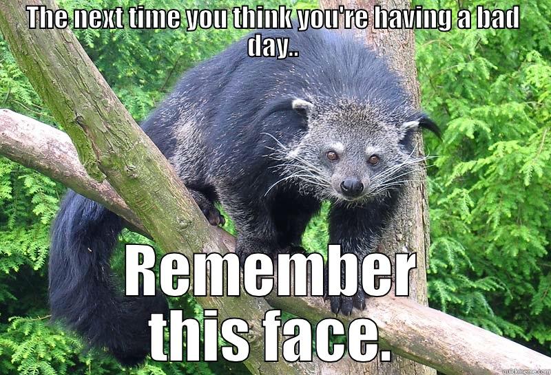 THE NEXT TIME YOU THINK YOU'RE HAVING A BAD DAY.. REMEMBER THIS FACE. Misc
