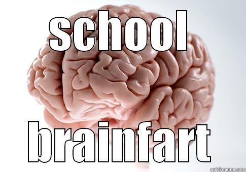 SCHOOL BRAINFART Scumbag Brain
