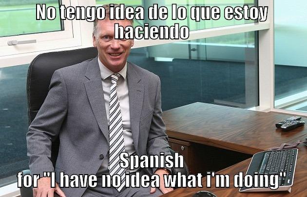 NO TENGO IDEA DE LO QUE ESTOY HACIENDO SPANISH FOR 