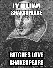 I'm William Shakespeare Bitches love Shakespeare - I'm William Shakespeare Bitches love Shakespeare  Misc