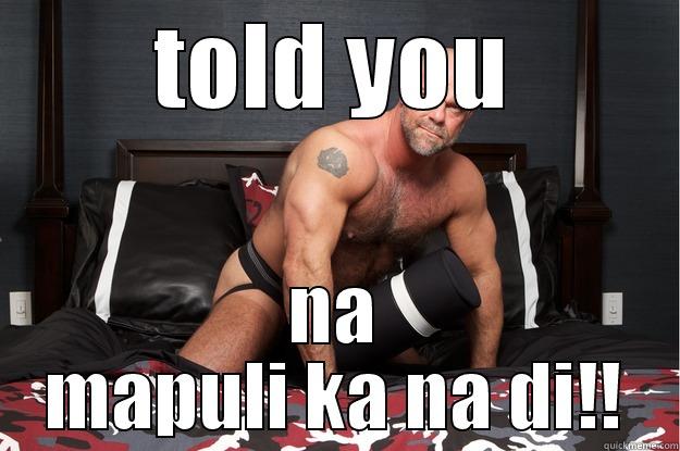 TOLD YOU NA MAPULI KA NA DI!! Gorilla Man
