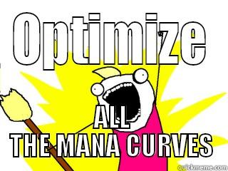 OPTIMIZE ALL THE MANA CURVES All The Things