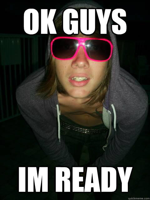 ok guys im ready  Bent over and loose
