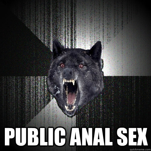 Public anal sex  Insanity Wolf