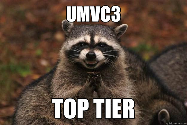 UMVc3 Top Tier   Evil Plotting Raccoon