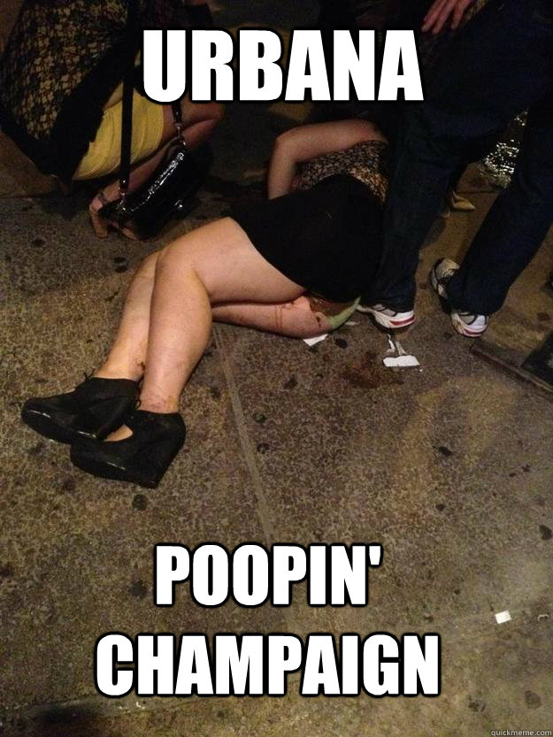 Urbana Poopin' Champaign  Poop Girl