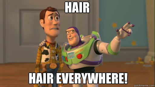 Hair Hair Everywhere! - Hair Hair Everywhere!  Everywhere