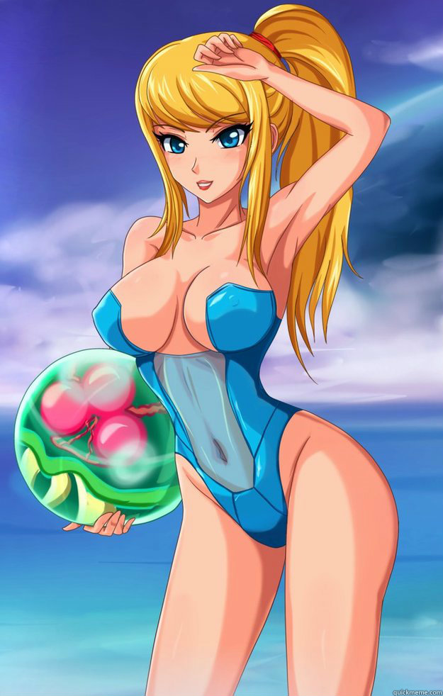    Dumb Blonde Samus