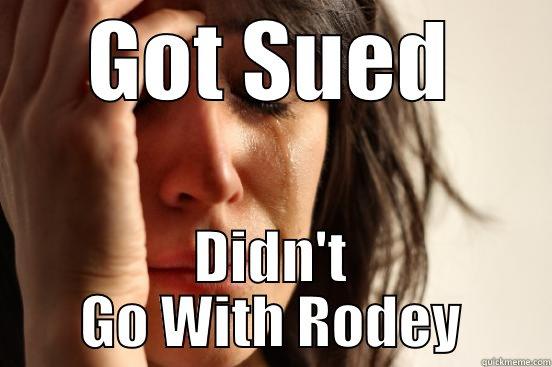   First World Problems