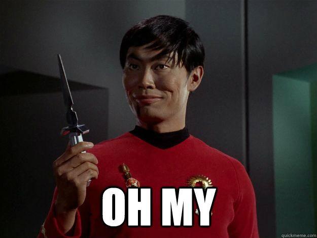  oh my -  oh my  Knife Sulu
