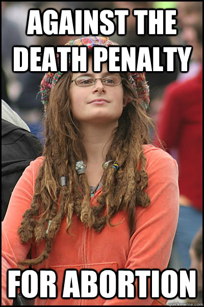 Against the death penalty for abortion - Against the death penalty for abortion  Bad Argument Hippie
