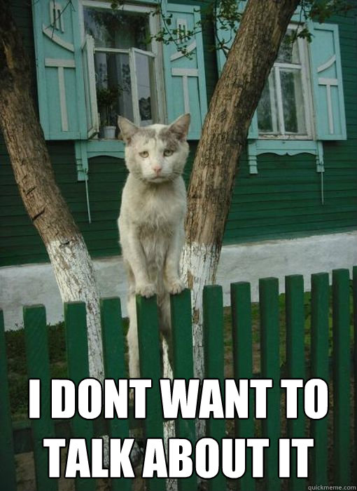  i dont want to talk about it -  i dont want to talk about it  Misc