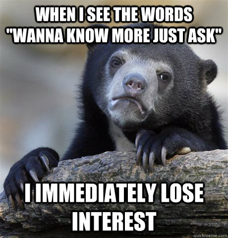 When I see the words 