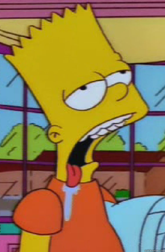    Drooling bart