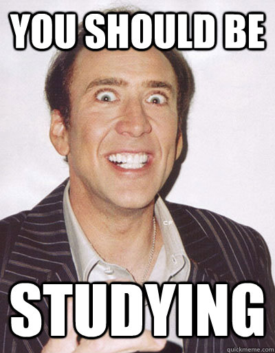 you should be studying  Creepy Cage