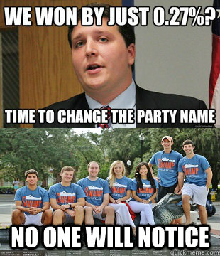  No one will notice  Swamp Party