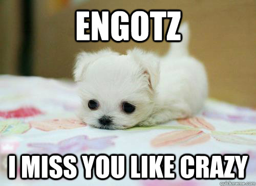 Engotz i Miss you like crazy  I Miss You