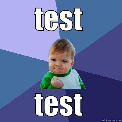 TEST TEST Success Kid