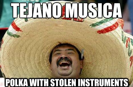 Tejano musica polka with stolen instruments  Merry mexican