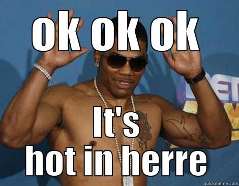 OK OK OK IT'S HOT IN HERRE Misc