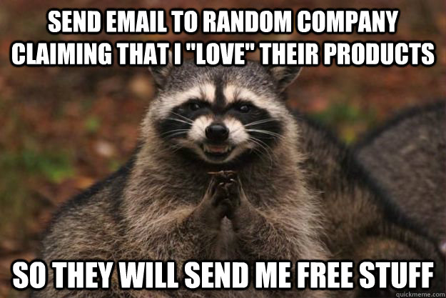 send email to random company claiming that i 