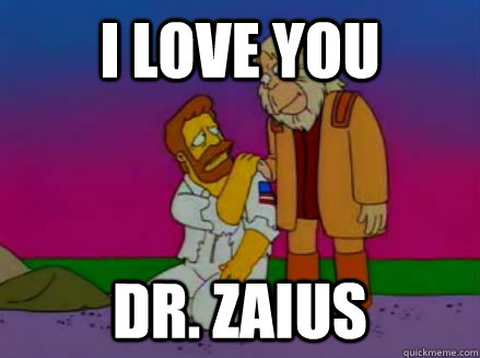 i love you dr. zaius - i love you dr. zaius  Most Underrated Simpsons Quote