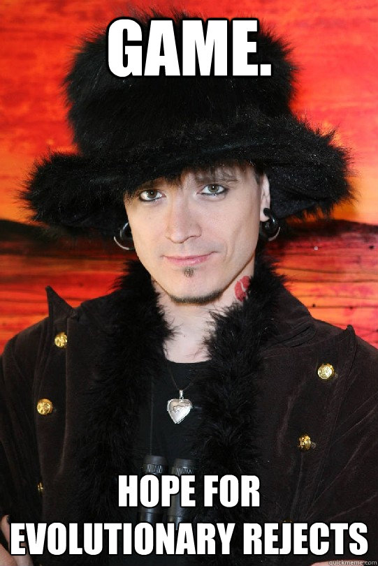 GAME. HOPE FOR EVOLUTIONary REJECTS  Lolgame