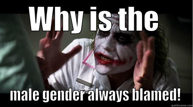 WHY IS THE MALE GENDER ALWAYS BLAMED! Joker Mind Loss