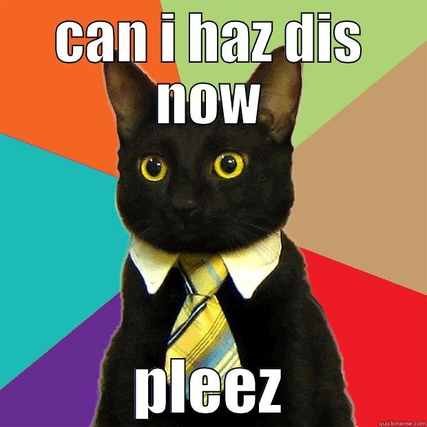 CAN I HAZ DIS NOW PLEEZ Business Cat
