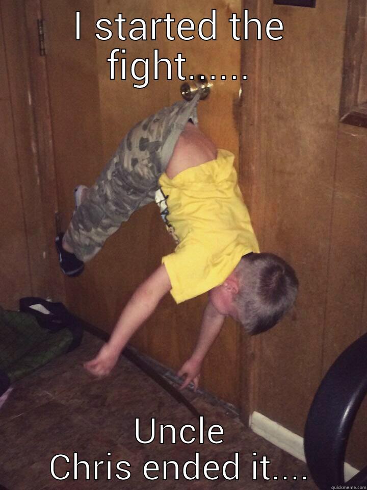 I STARTED THE FIGHT...... UNCLE CHRIS ENDED IT.... Misc