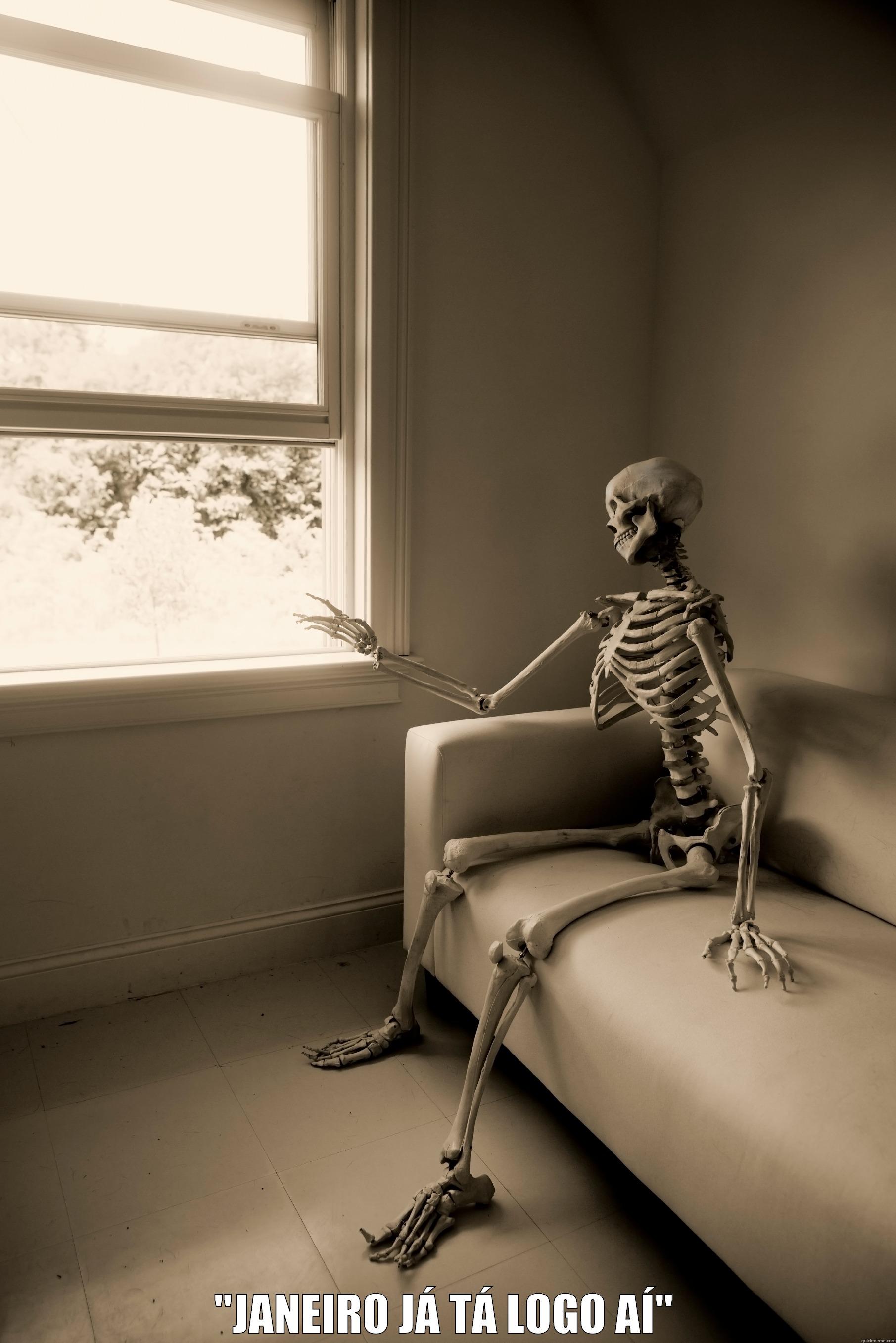 waiting skeleton -  