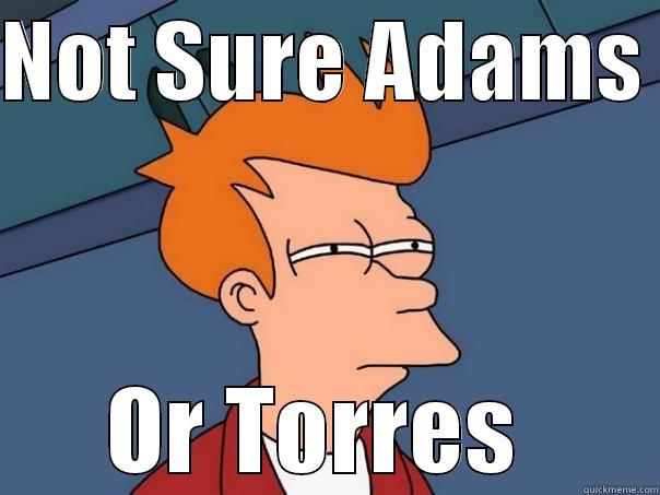NOT SURE ADAMS  OR TORRES  Futurama Fry