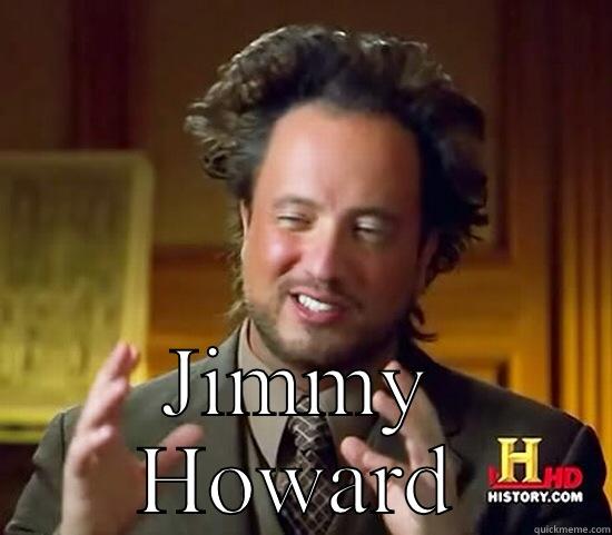 Red Wings Memes -  JIMMY HOWARD Ancient Aliens