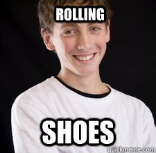 rolling shoes  High School Freshman
