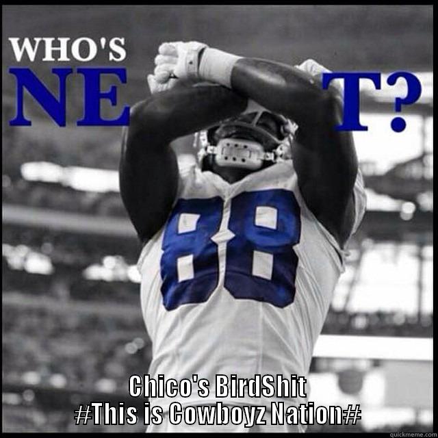  CHICO'S BIRDSHIT             #THIS IS COWBOYZ NATION#             Misc