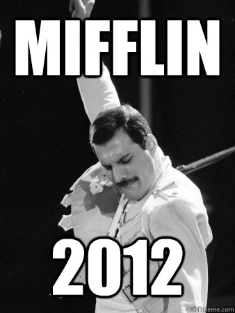 mifflin 2012  Freddie Mercury