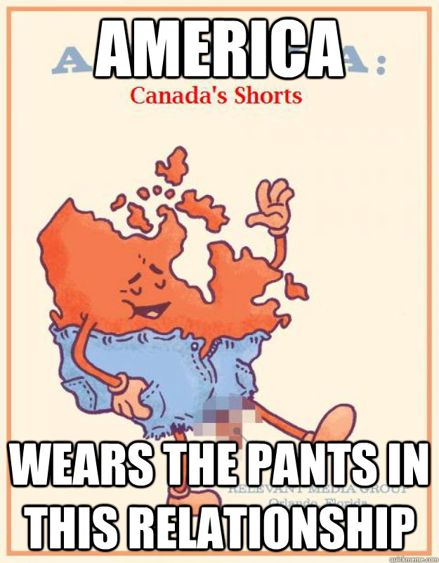 America Wears the pants in this relationship - America Wears the pants in this relationship  Misc