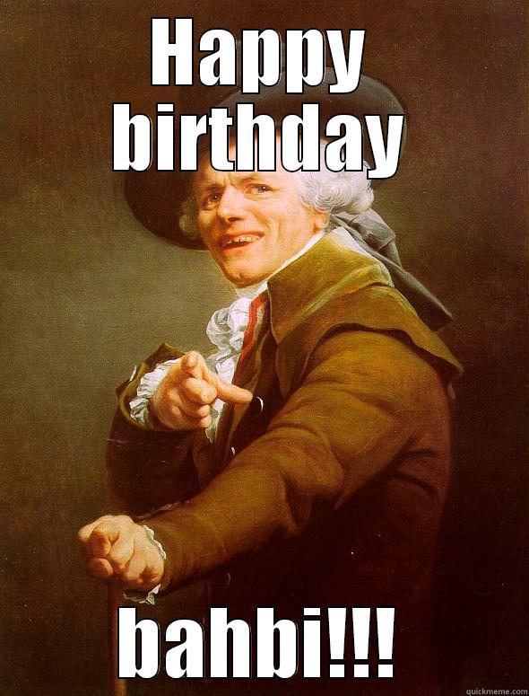 sd sdas dsad  - HAPPY BIRTHDAY BAHBI!!! Joseph Ducreux