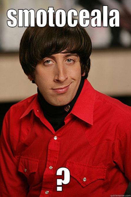 SMOTOCEALA ? Pickup Line Scientist
