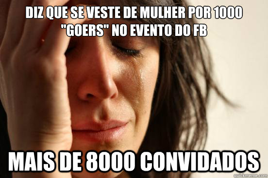 Diz que se veste de mulher por 1000 