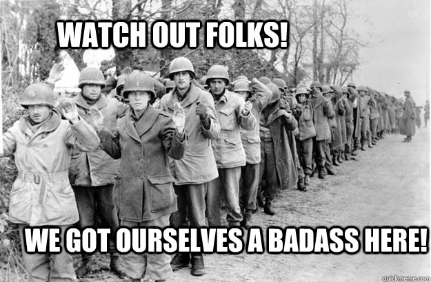 Watch out folks! We got ourselves a badass here!  Fatty