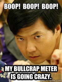 Boop!  Boop!  Boop! My bullcrap meter is going crazy.   Senor Chang