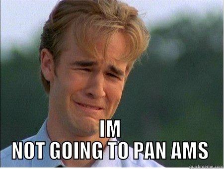  IM NOT GOING TO PAN AMS 1990s Problems