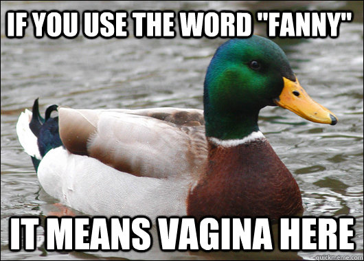 if you use the word 