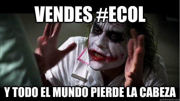 VENDES #eCOL Y TODO EL MUNDO PIERDE LA CABEZA  Joker Mind Loss