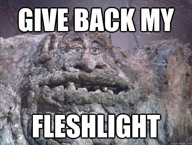 Give back my fleshlight - Give back my fleshlight  Rock Monster
