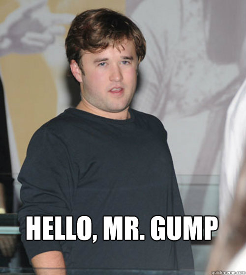  Hello, Mr. Gump -  Hello, Mr. Gump  Fat Haley Joel Osment