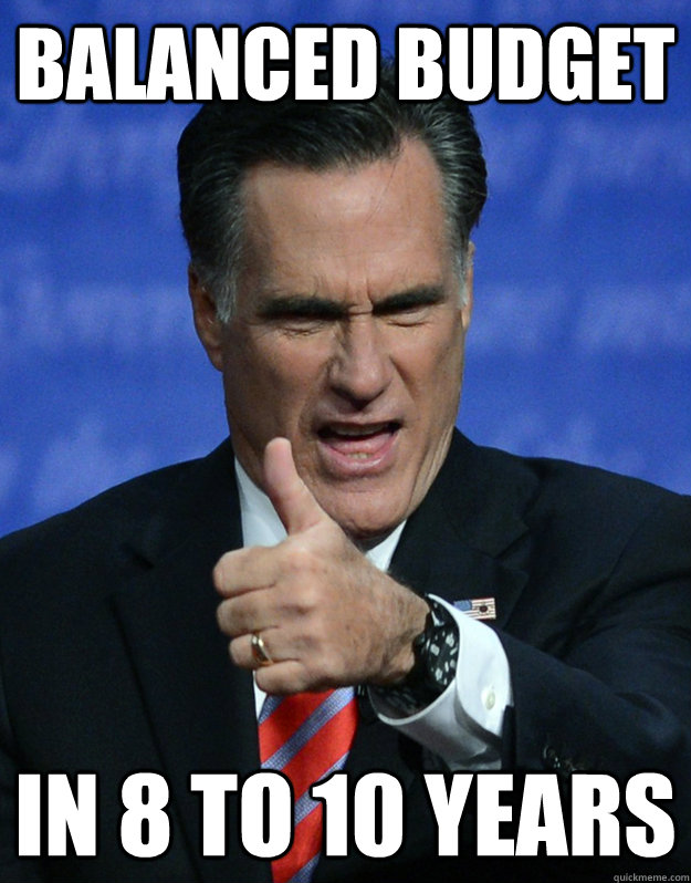 Balanced budget In 8 to 10 years - Balanced budget In 8 to 10 years  Misc